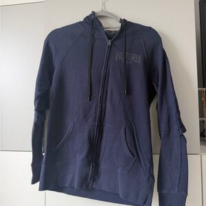 Victoria's Secret Deep Blue Zip-Up Hoodie